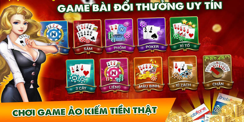 Các loại game đa dạng dễ dàng lựa chọn